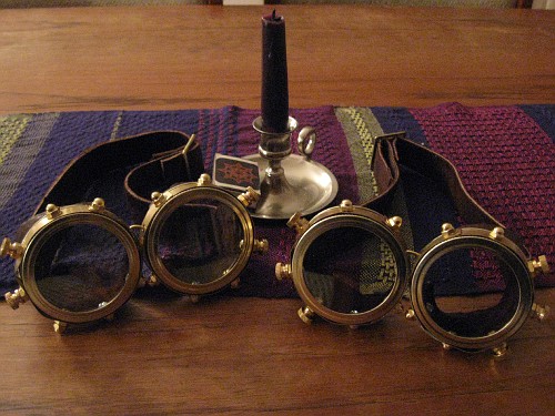 Steampunk Goggles 2010.